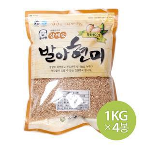 [참쌀닷컴]장세순 발아현미 1kg x 4개