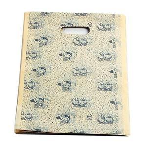 M1W01A438 15호.15X22CM미색.1봉200장 일회용식기 투명 쇼핑백제작 대형비닐 팬시비닐봉투 스위트백