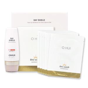 오휘 데이쉴드 톤업 선블럭 유브이 포스 스페셜 세트 자외선차단 선패치 골프패치