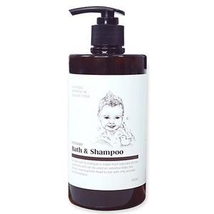 페르바도 바스앤샴푸 베이비 올인원 탑투토워시 클렌저 대용량 500ml 2개