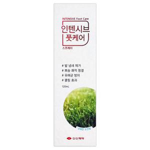신신제약 인텐시브 풋케어 스프레이 120ml 발냄새제거 쿨링효과