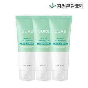[김정문알로에] 큐어 리알로에 수딩젤 150ml 3개
