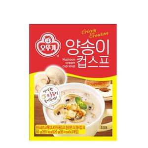 오뚜기 양송이 컵스프 (20g x 3입) 60g