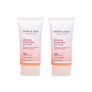 (15%추가) 마리엔메이 비건 프라이머 글로우 선크림 50ml 2개