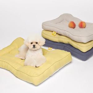 [페스텝]피치워싱 탄탄이 베개일체형 강아지방석 고양이 애견 켄넬 쿠션