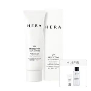 헤라 UV프로텍터 멀티디펜스 SPF50+PA4+, 50ML, 1개 + 증정 ( 딥 클렌징 오일, 50ml, 1개 + 익스트림포스 레포츠 SPF50, 15ml, 1개)