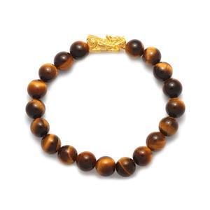 24K 순금 재물운 비휴 호안석 8mm 팔찌 3.75g (1돈)