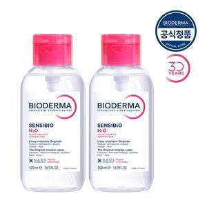 [바이오더마] 센시비오 H2O 500ml x2 (펌프형)