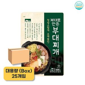 고향 옛맛 부대찌개(냉동) 600g X 25개 1BOX