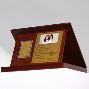 순금 킹 골드바 3.75g 우드상패 24k