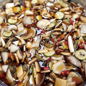 또밥찬 반찬단지 모듬야채장아찌 1kg