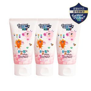 [포멀비] 키즈 리얼비 프로폴리 치약 소다향 60g 3번들팩