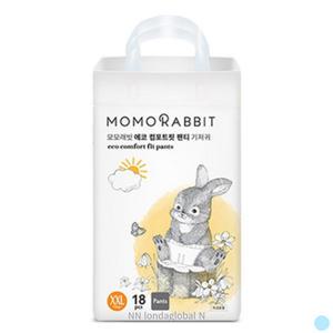 모모래빗 에코컴포트핏 팬티 아기 기저귀 점보 18p