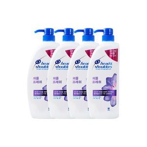 헤드앤숄더 퍼퓸 프레쉬 샴푸 750ml 4개