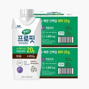 셀렉스 프로핏 웨이프로틴 드링크 아메리카노 330ml X 24개