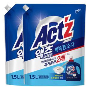 피죤 액츠 퍼펙트 베이킹소다 겸용 리필 1.5L+1.5L