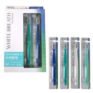 메디안 화이트 브레스 칫솔 4입 즈