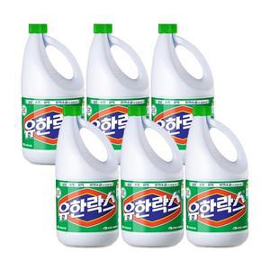 유한락스 후레쉬 2L x 6개 1박스.