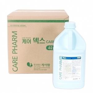 케어덱스 무독성합성살균제 위생용품/기구 등의 살균소독제, 케어팜 4Lx4(박스)