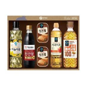 청정원 스페셜 s호 4개 1박스 명절선물세트 + 부직포