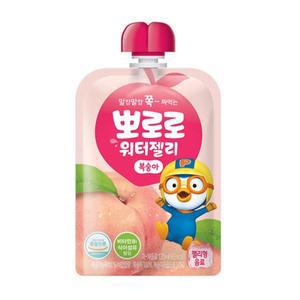 [기타]뽀로로 워터젤리 복숭아 120ml 20팩
