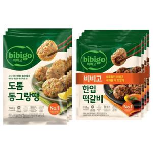 비비고 도톰동그랑땡 560g x3개+ 한입떡갈비 282g x4개