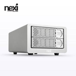 USB3.0 2베이 RAID 데이터 스토리지 NX767 [H@lu]
