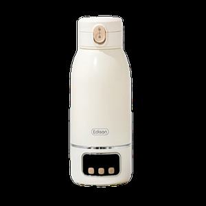 휴대용 무선 가열 원터치 보온병 여행 외출용 분유포트500ml