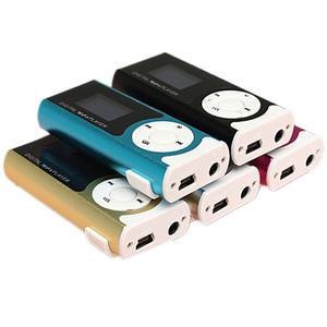 미니 USB 클립 플레이어 MP3 LCD 화면 16GB SD TF