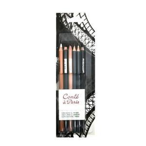 콘테.드로잉세트 블리스터(6펜슬) CT.50105