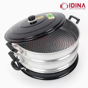 (선택:48cm (CG30211))삼우 3단 찜솥요리 냄비 조리용 요리용 찜솥 전용