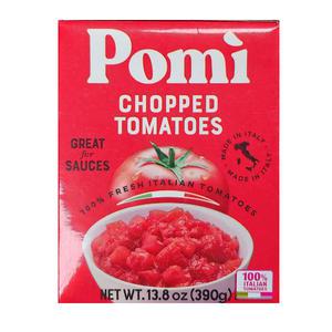 포미 찹드 토마토 390g 100%토마토 큐브모양 다진토마토 POMI