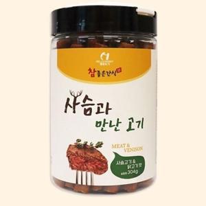 강아지간식 인기 헬로도기 져키 애견간식 감성 사슴닭 (WFH4IJV)
