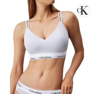 [Calvin Klein]CK 캘빈 클라인 언더웨어 라인드 여성 브라렛 스포츠 브라탑 QF7059E-CIQ