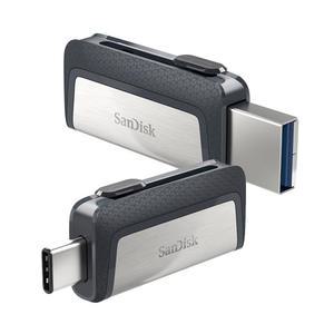 SANDISK 듀얼 플러그 플래시 드라이브 C타입 + USB A 타입 OTG USB 펜 드라이브 USB 스틱 휴대폰 노트북 컴퓨터용 SDDDC2 64GB 28GB 256GB