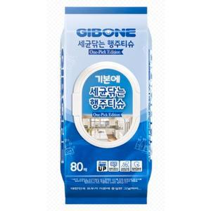 기본에 세균닦는 주방 행주티슈 80매 10개