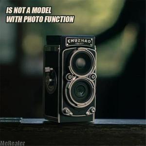 CCD 레트로 미니 듀얼 리플렉스 카메라 디지털 CMOS 12MP 1080P 모델 수집용 비전문가 선물