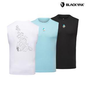 블랙야크 bcc 클라이밍 남성 민소매 나시티 C볼더그래픽슬리브리스 1BYTSM4904