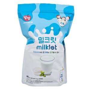 앙팡 밀크릿 300정 총 600g 사탕 캔디 무료배송 gx