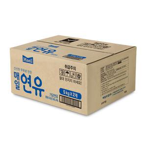 매일 연유 5kg 2개