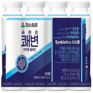 파스퇴르 속편한 쾌변 저지방 플레인 요구르트 150ml, 24개