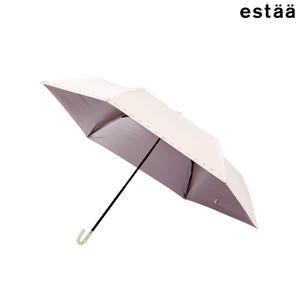 [롯데백화점]에스타 (PE-2E3P507PI) 페일 진주 미니 리본 도트 프린트 3단 우양산 핑크