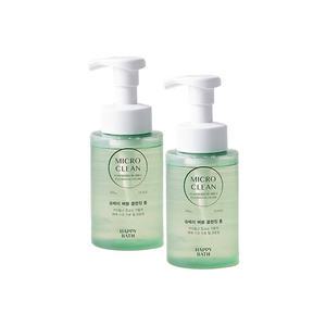 해피바스 마이크로 클린 솝베리 버블 클렌징폼 300ml x 2개