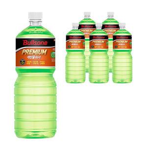 [불스원] 레인OK 프리미엄 에탄올 워셔액 1800ml 3개+3개