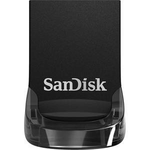 샌디스크 512GB 울트라 핏 USB SDCZ430-512G-GAM46 드라이브 플래시 3.2 플러그 1세대 - 앤 디자인 400MB/S 블랙 스테이 최대