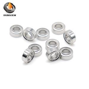 10Pcs SMR74 ABEC-9 4X7X2 4x7x2.5 스테인레스 스틸 볼 베어링 625 605 606 607 693 694 695 696 697 698 6