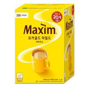 맥심 모카골드 커피믹스 180+20T 총200T