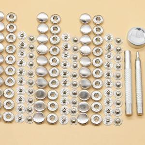 홈소잉 스프링도트 스냅버튼 단추 몰드포함 30세트