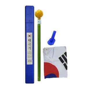 아파트태극기 거치대 봉 국기꽂이 가정용 태극기 베란다 국경일