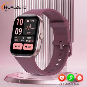샤오미 PK 리퍼브 어메이즈핏 GTS 2 BT 통화 스마트워치 다중 스포츠 모드 건강 모니터 GPS AMOLED 디스플레이